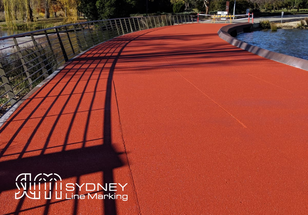 Bridge Painting done in MMA by Sydney Line Marking in Canberra using Heavy Duty Paint
