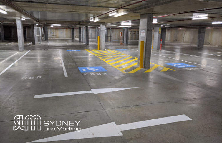 Car park bay marking services